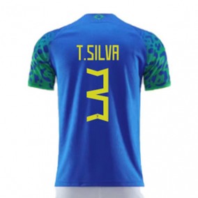 Brasilien Thiago Silva 3 2023/2024 Udebanetrøje